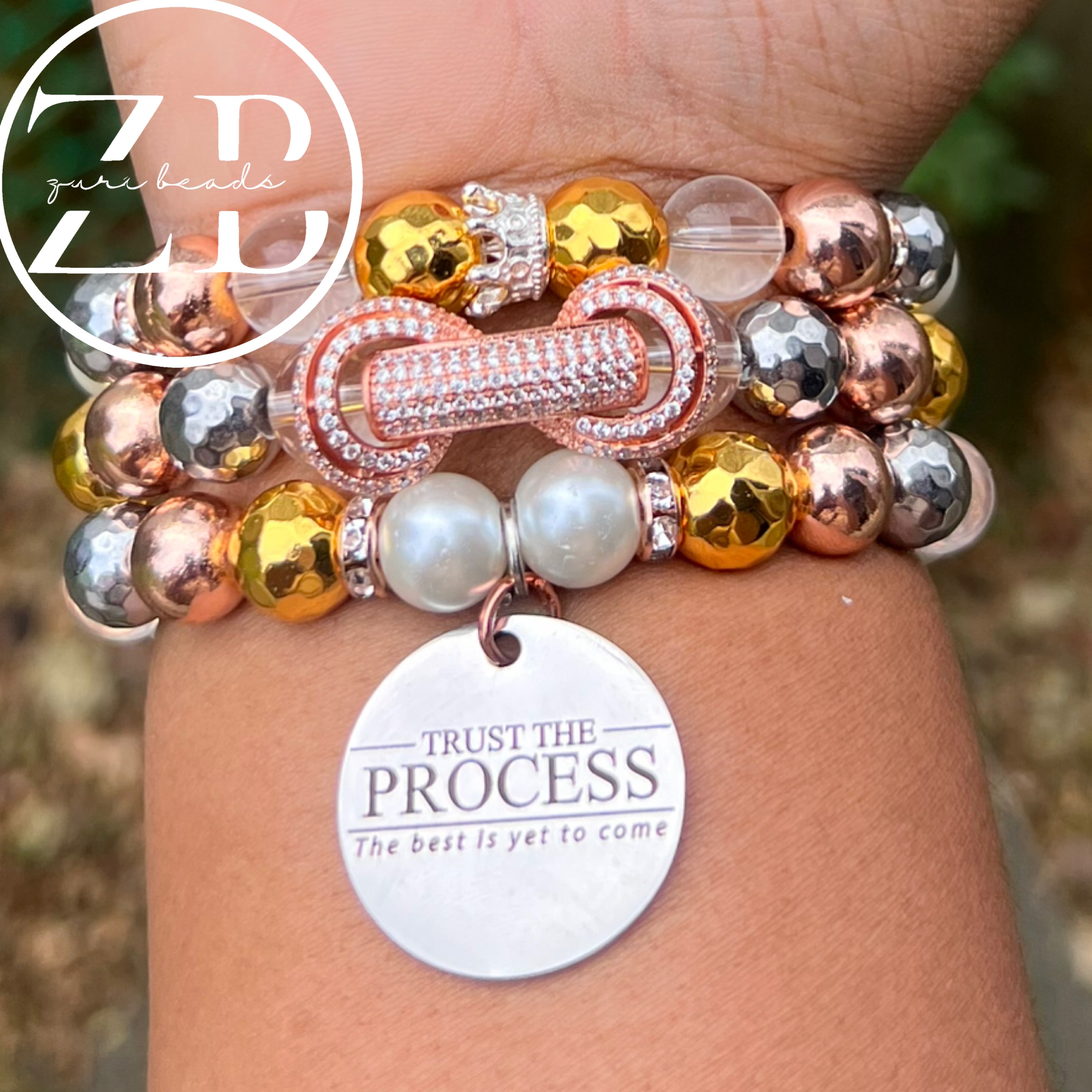 Trust the process on sale bracelet