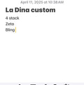 La Dina custom