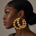 Bohemian Bubble Earrings gold