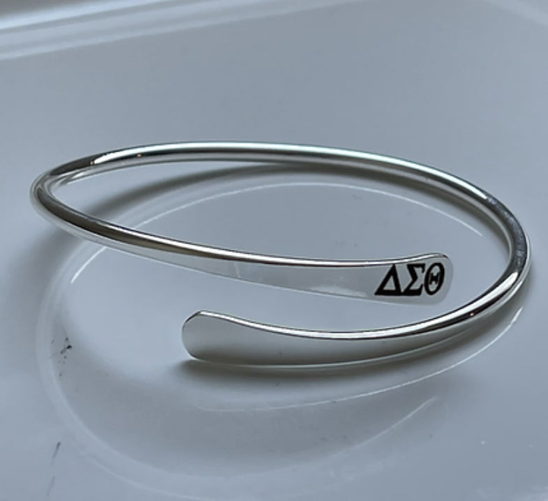 Dst bangle silver