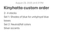 Kinhyatta custom
