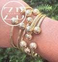 Bubble bangle- gold ($13.50 each)