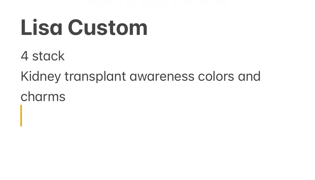 Lisa B custom