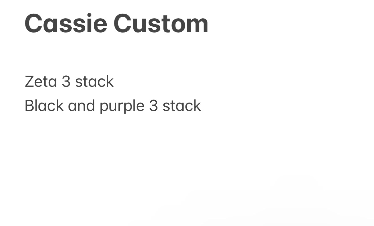 Cassie custom