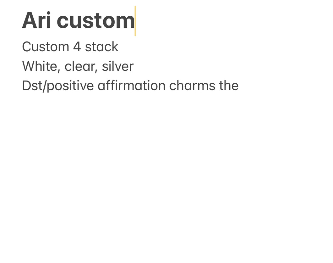 Ari custom