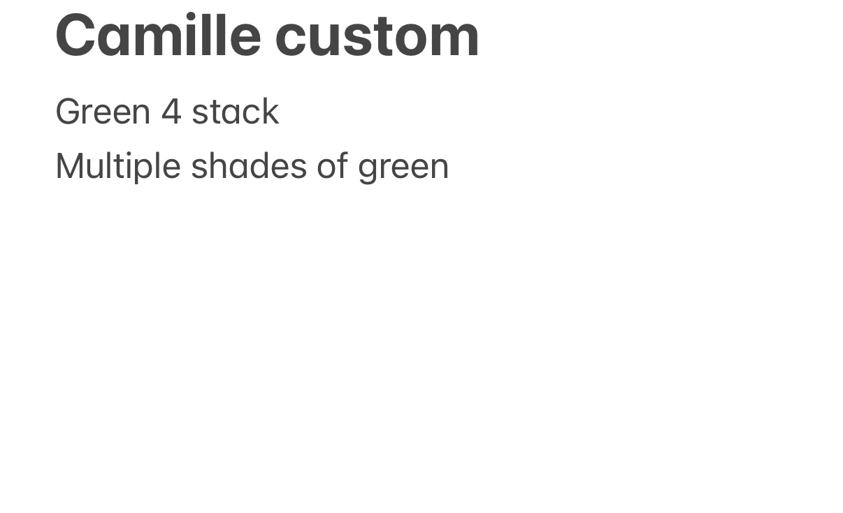 Camille custom
