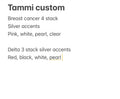 Tammi M custom - 2 sets