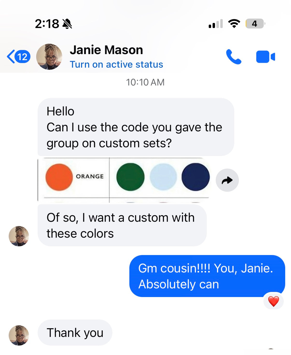 Janie Mason Custom
