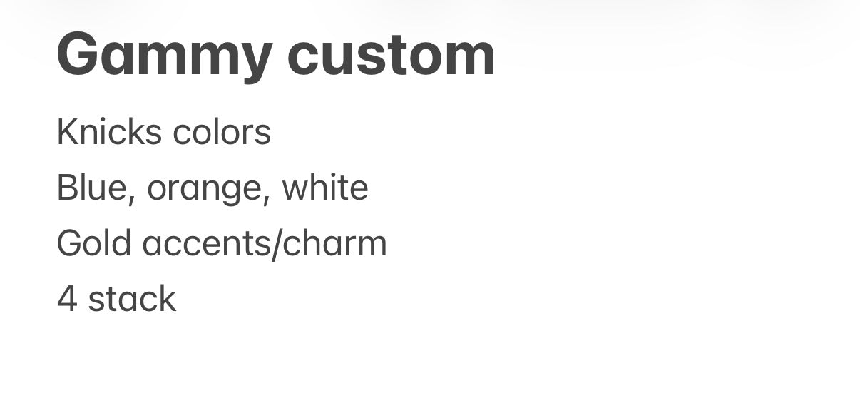 Gammy custom