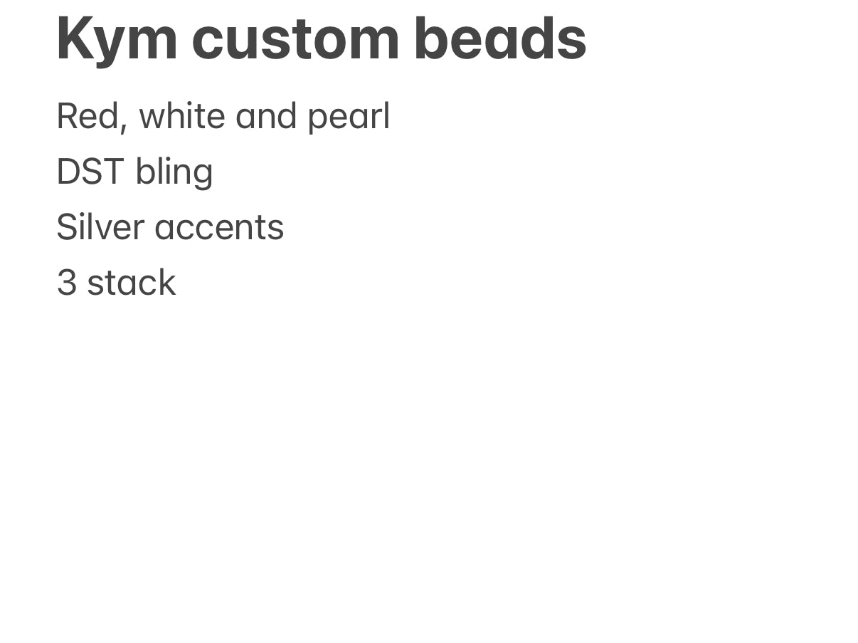 Kym custom order