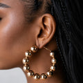 Bohemian Bubble Earrings gold