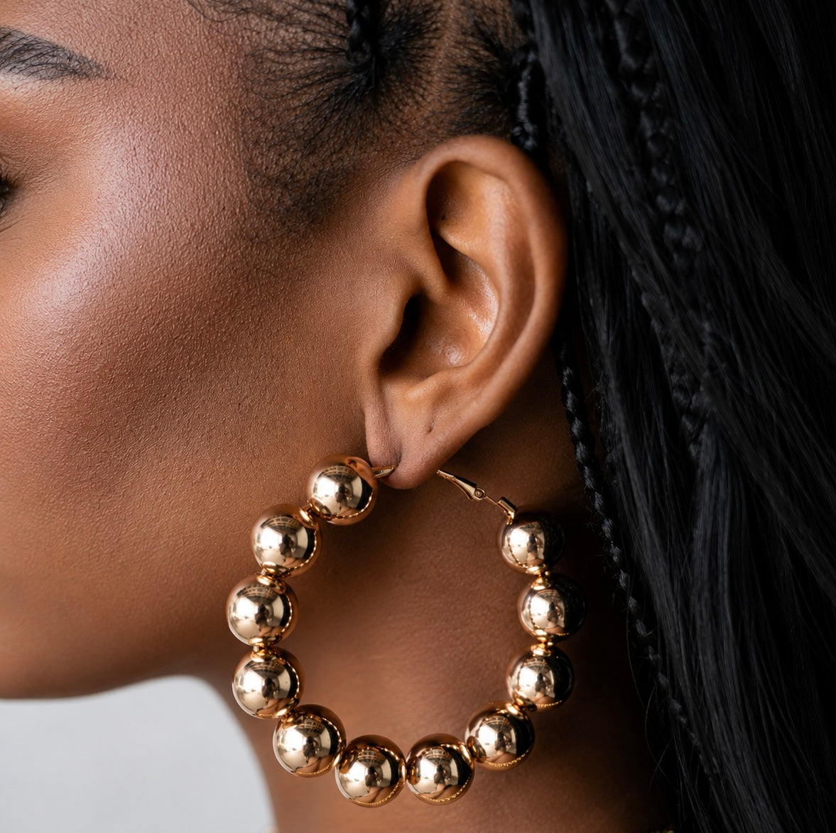 Bohemian Bubble Earrings gold