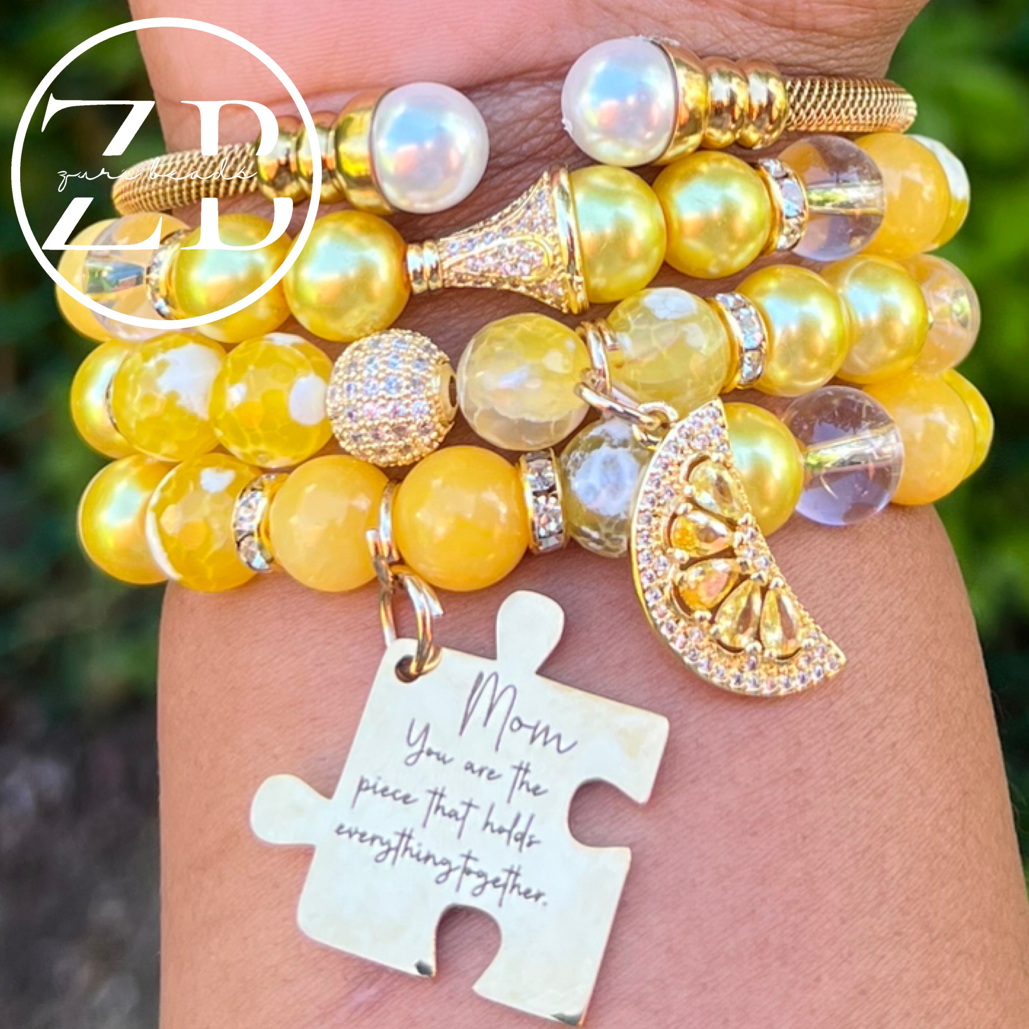Mom ( 3 stack and bangle)