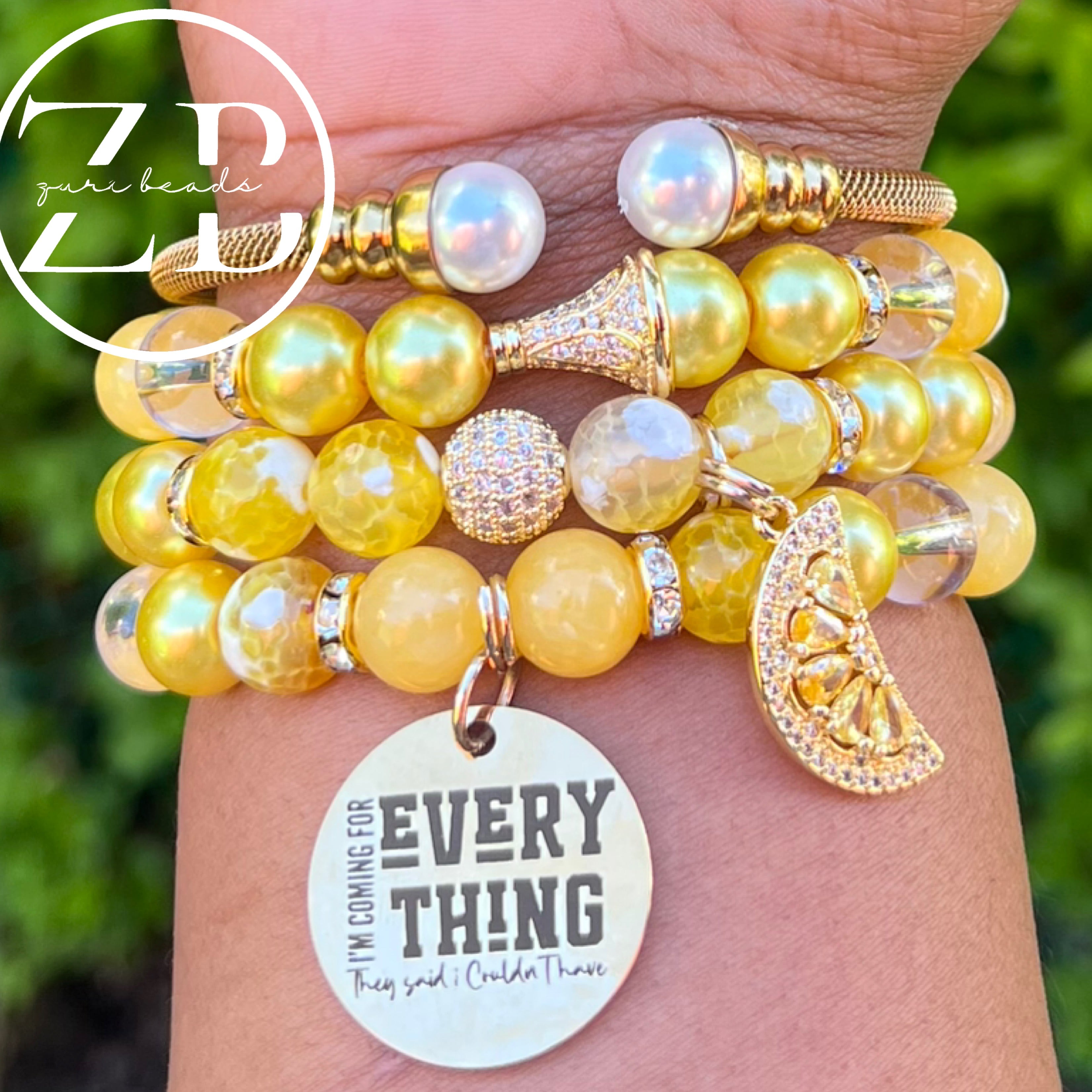 Everything ( 3 stack and bangle)