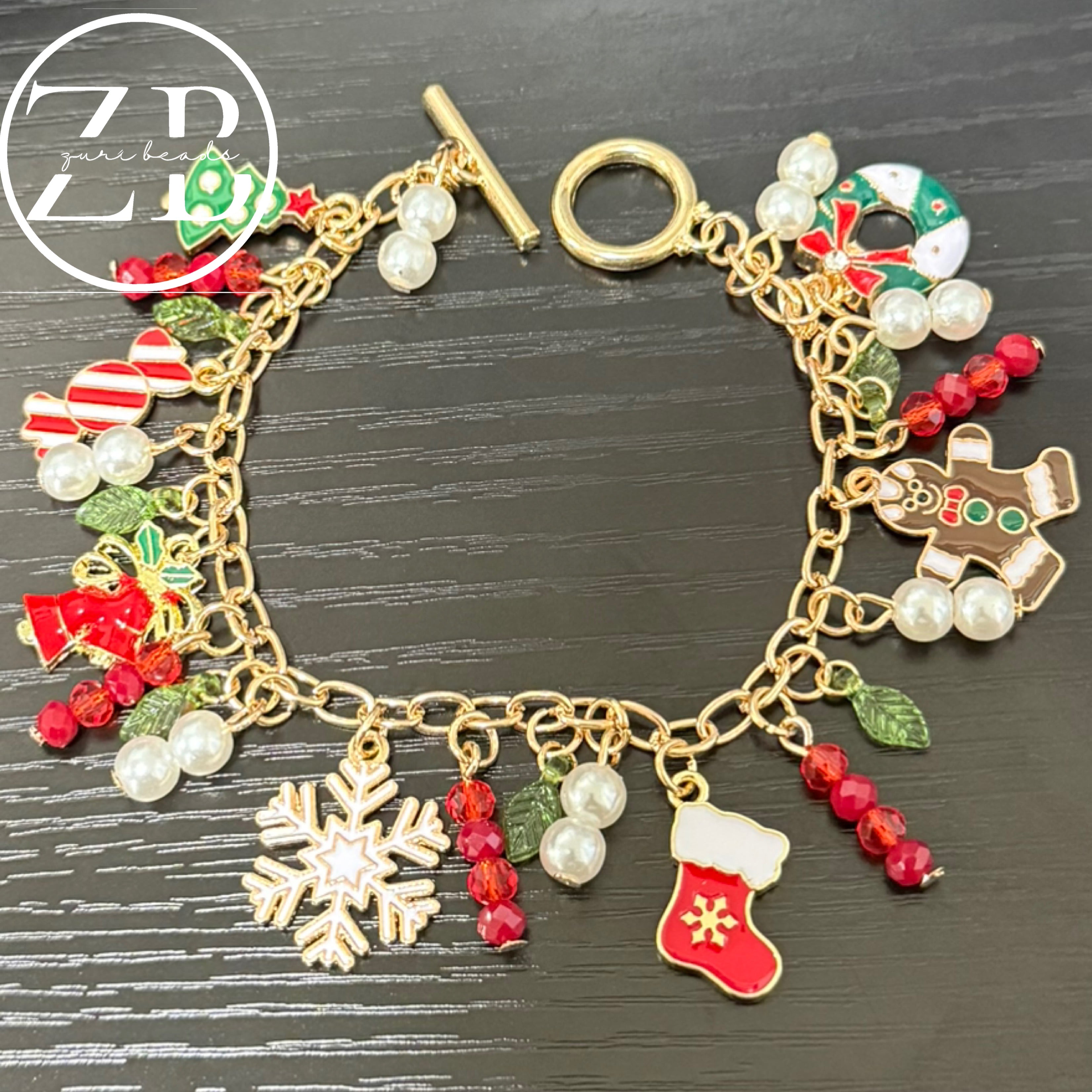 Christmas Charm Bracelet