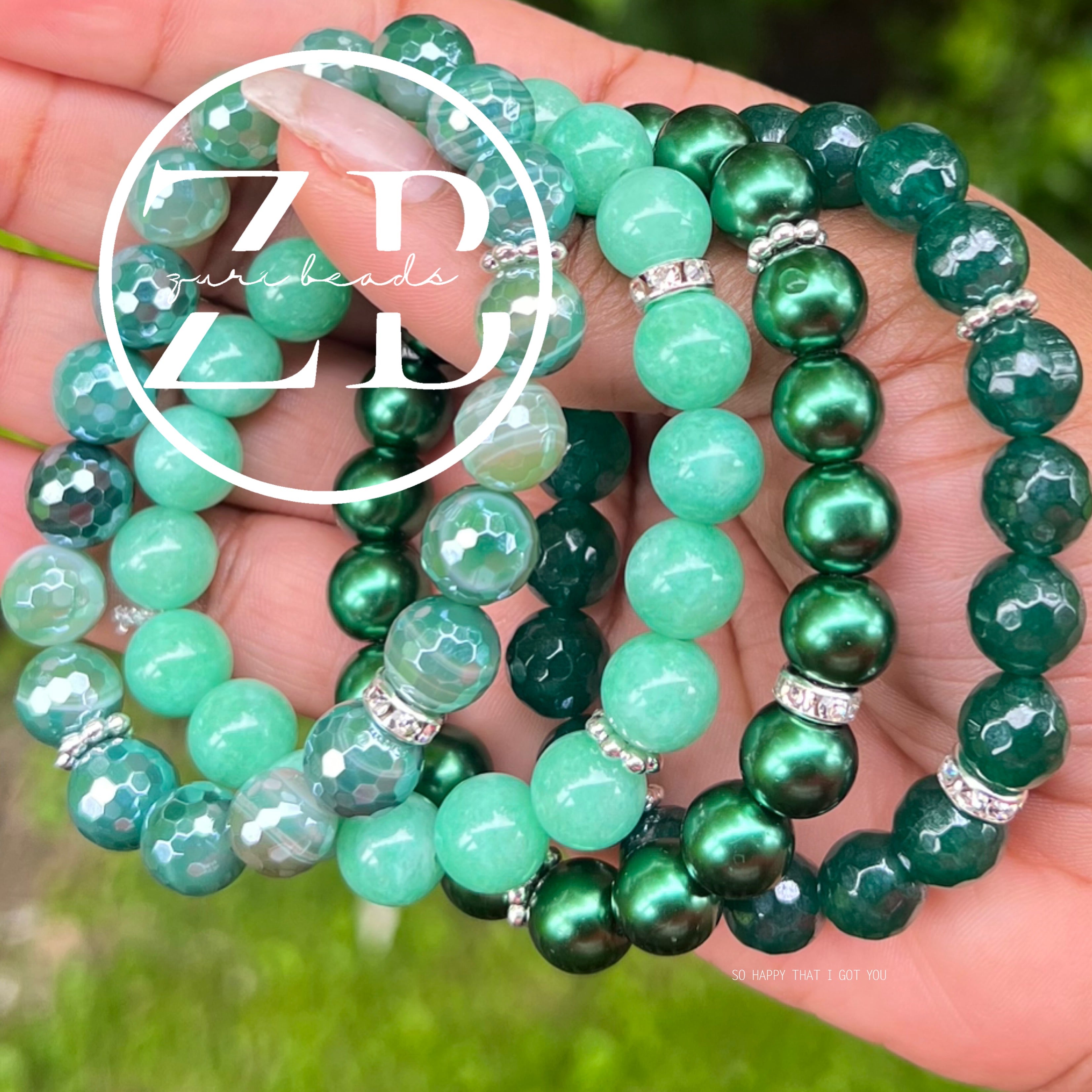 Green bundle (silver)