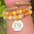 Two stack and bangle bundle (yellow)