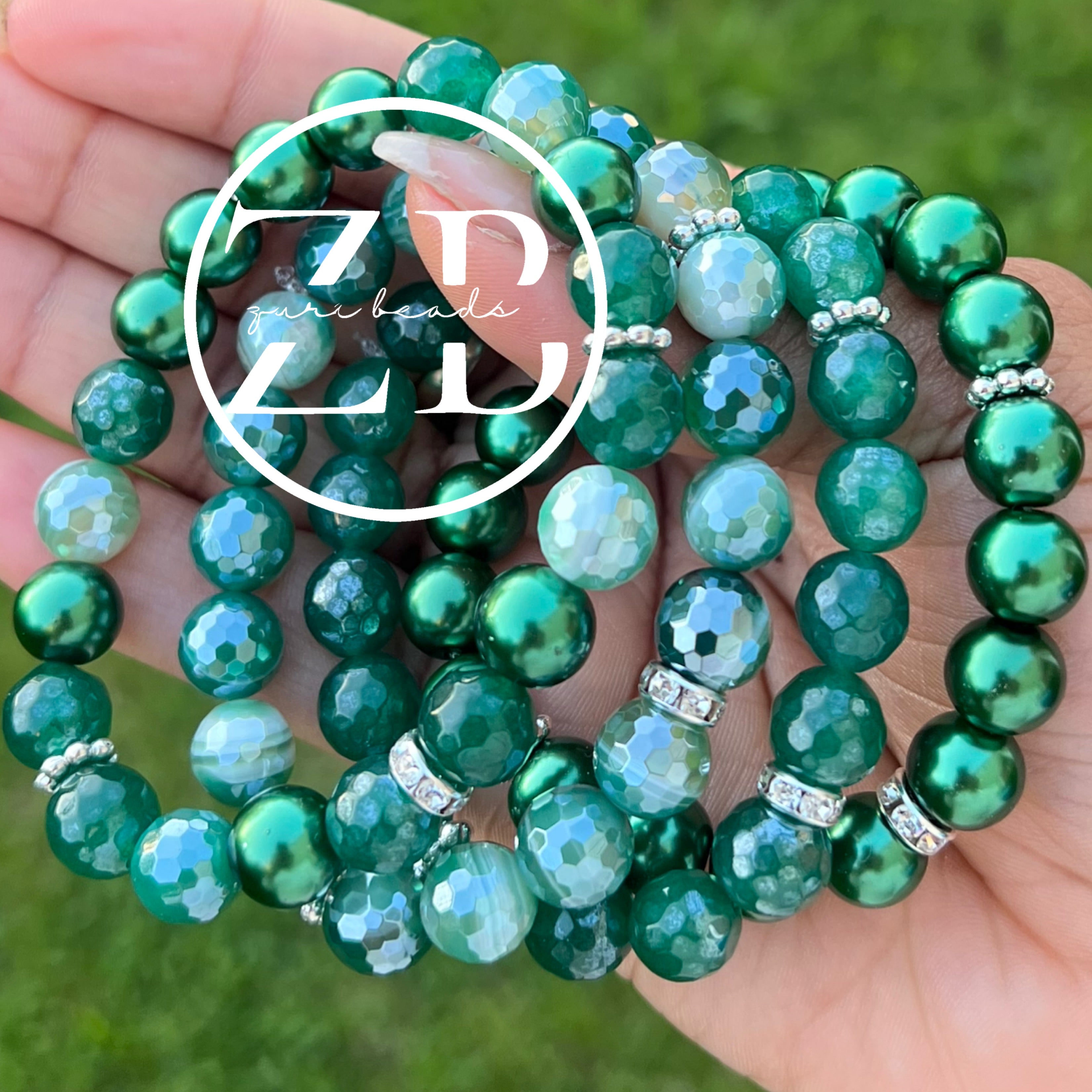 Green bundle (silver)