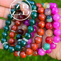 Fuschia and green bundle (silver)