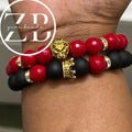 Men/unisex (red and black)
