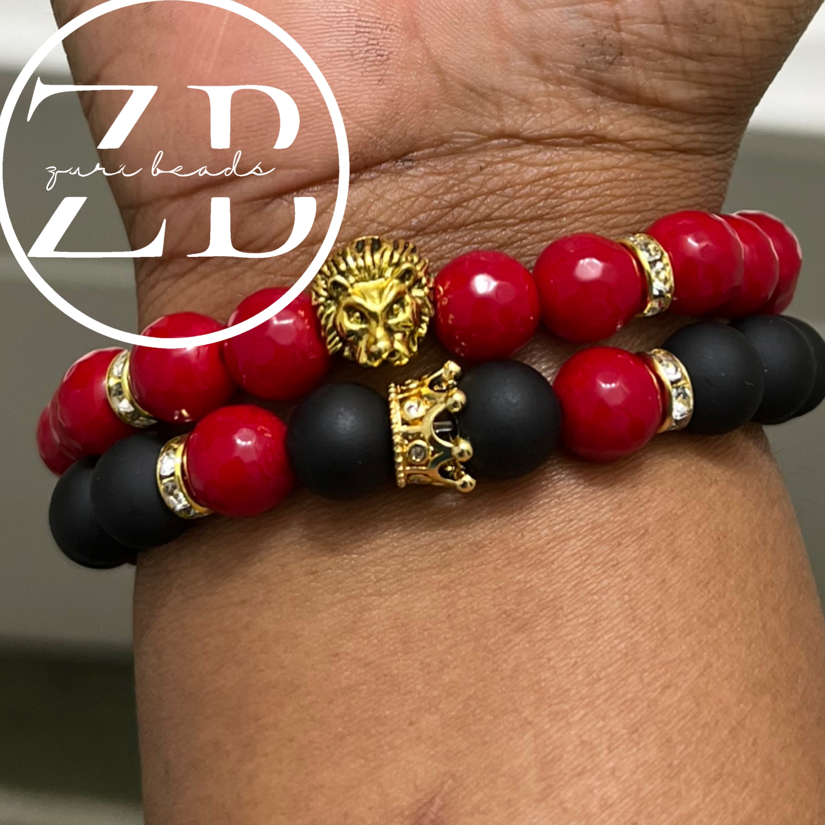 Men/unisex (red and black)