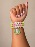 Pink and Green