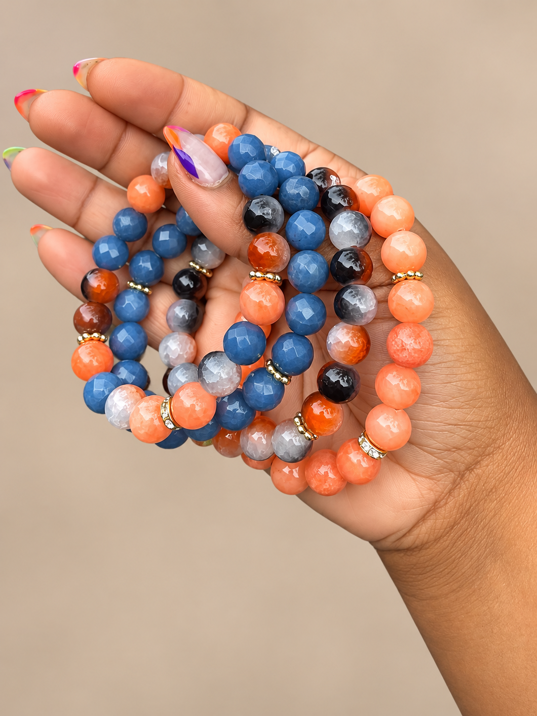 Orange and blue bundle
