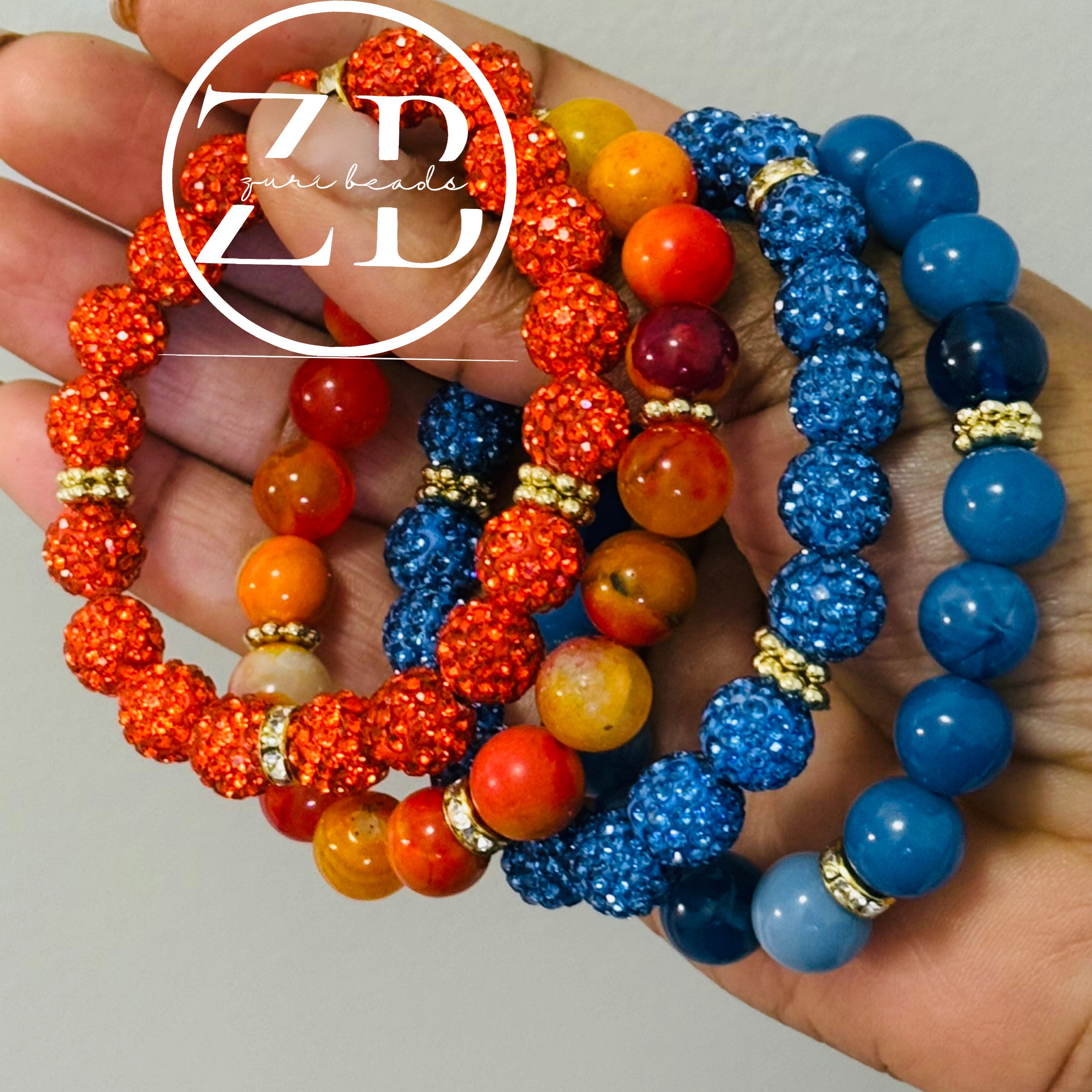 Orange and blue bundle