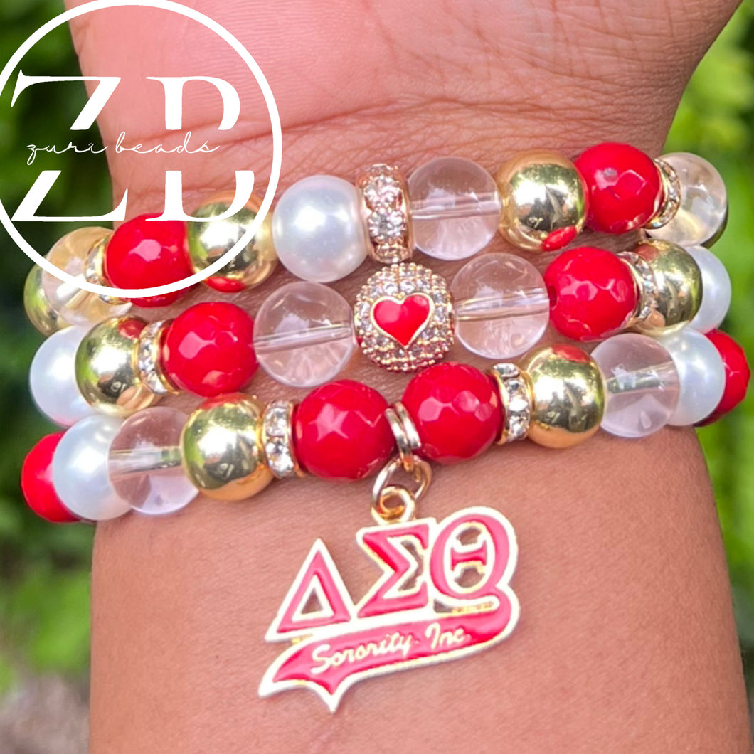 DST (red, cream and gold)