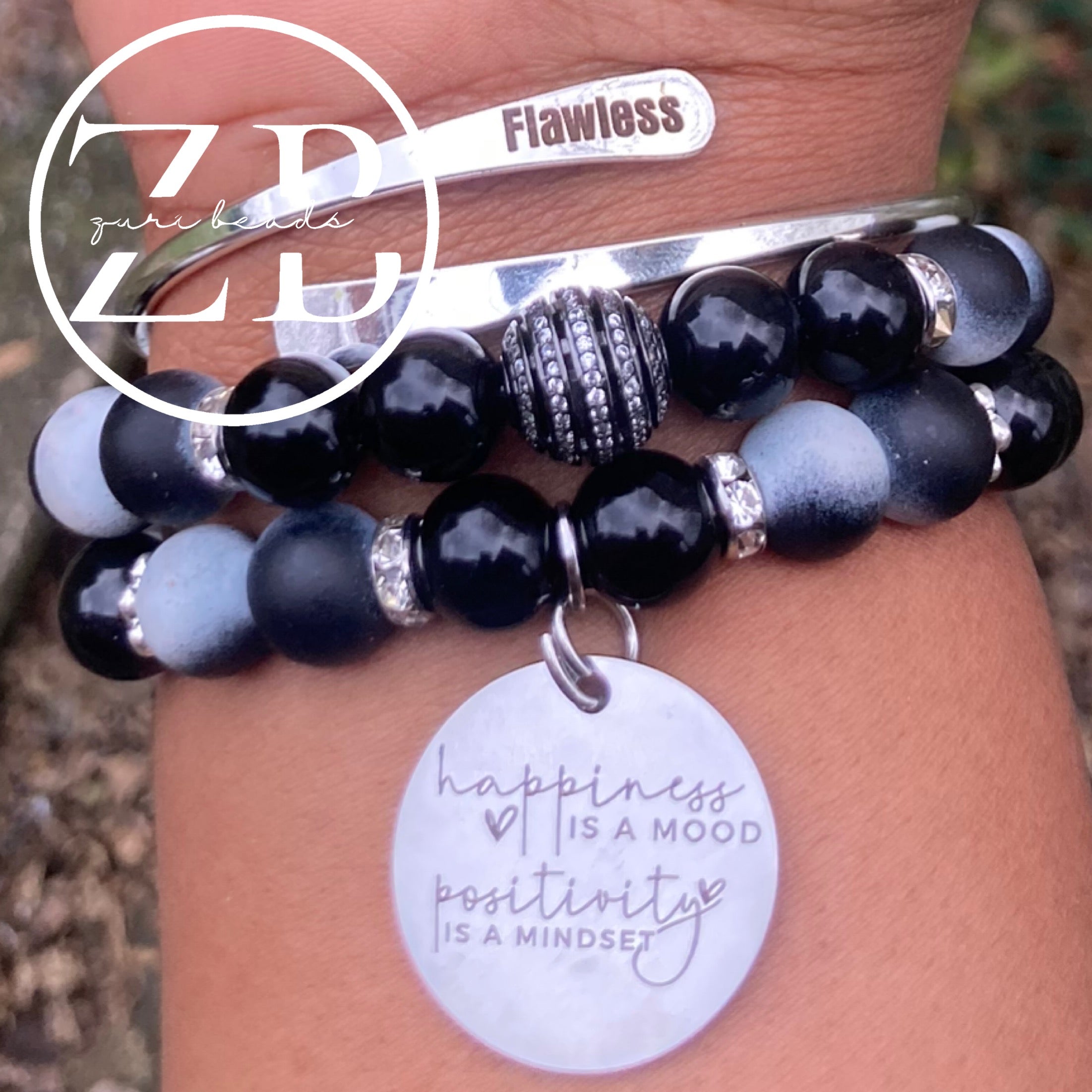 Happiness/ 2 stack and bangle