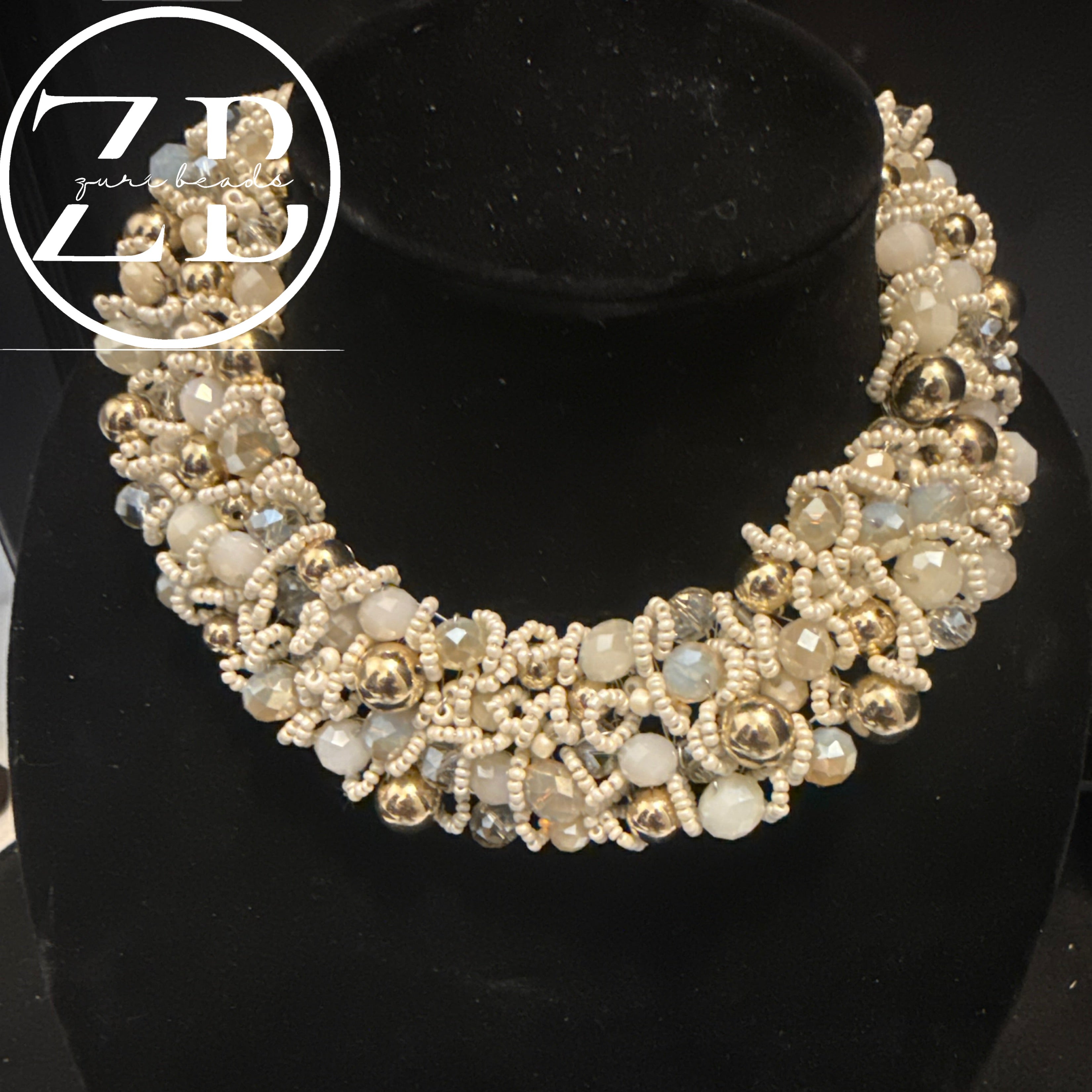 Lila collar necklace