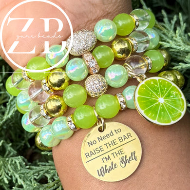Lime green  4 stack