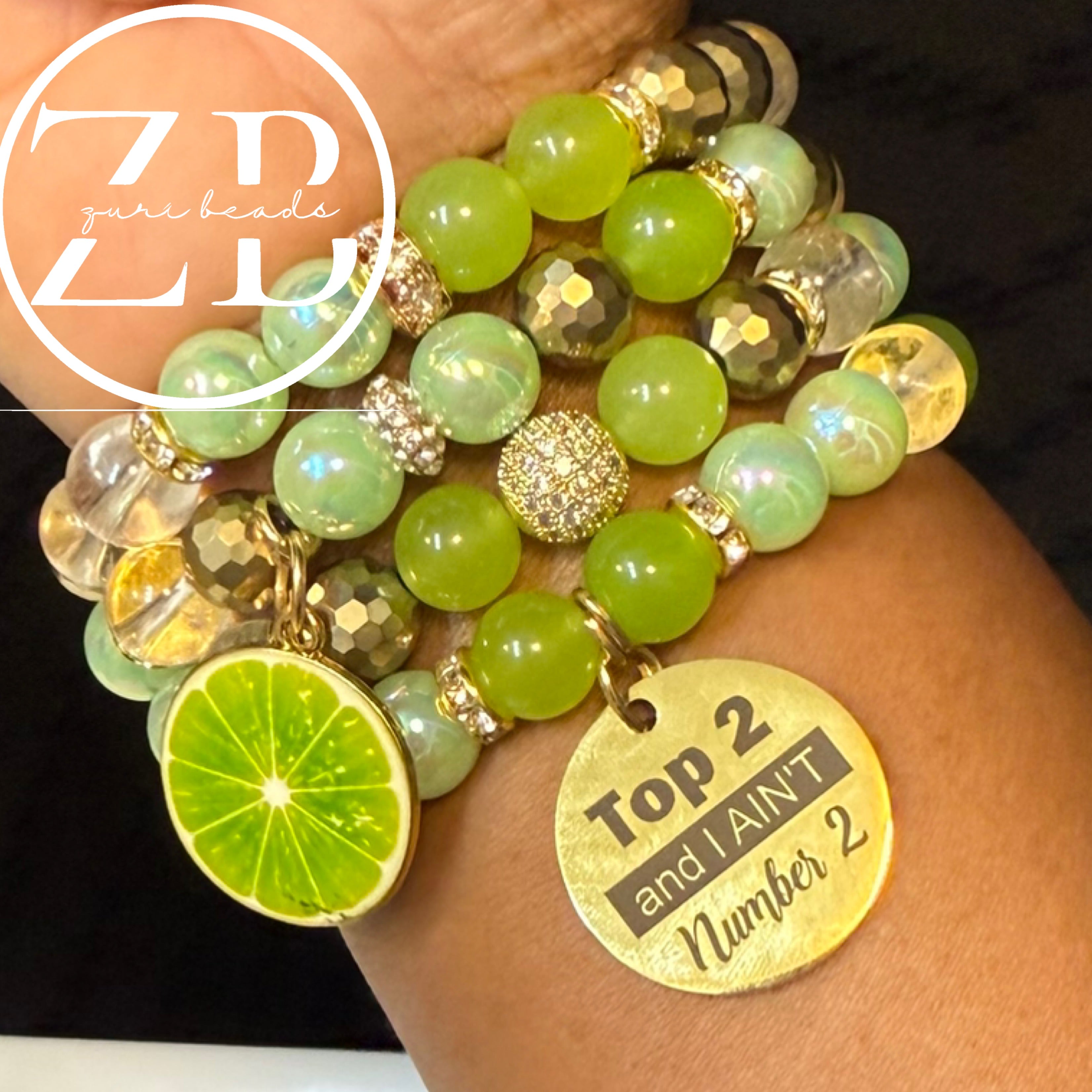Lime green  4 stack