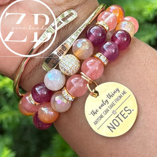 Notes bangle set