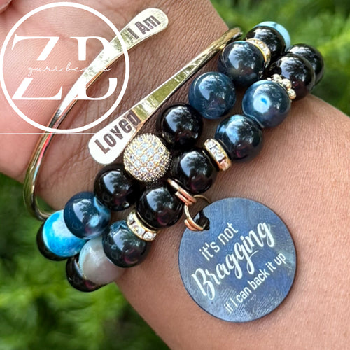Bragging bangle set