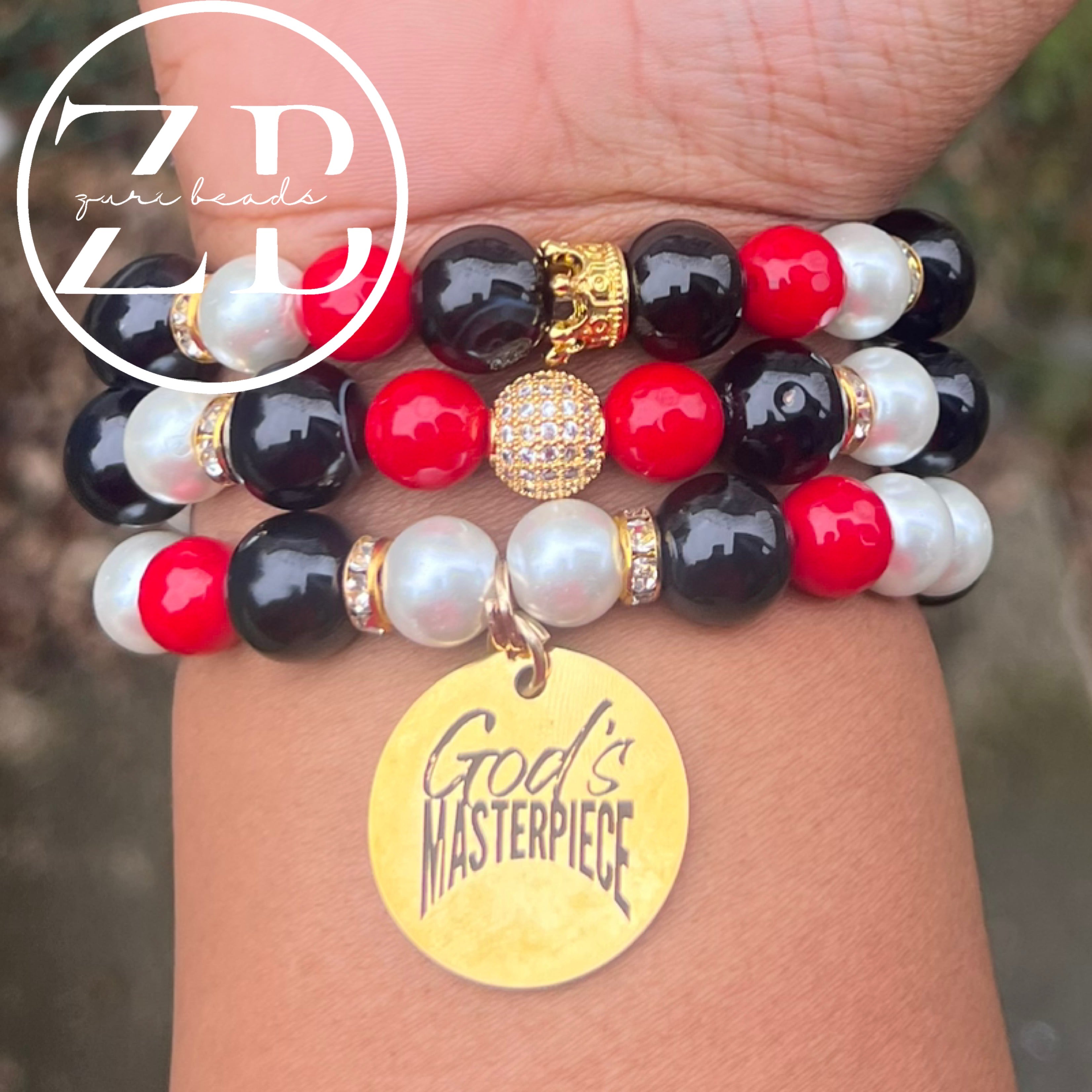 Gods masterpiece (red and black)