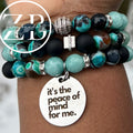 It's the peace of mind for me ( teal and black)
