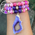 Stoned (purple and pink)