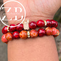 Dark red/rust (men’s/unisex)