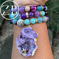 Pisces/purple stone