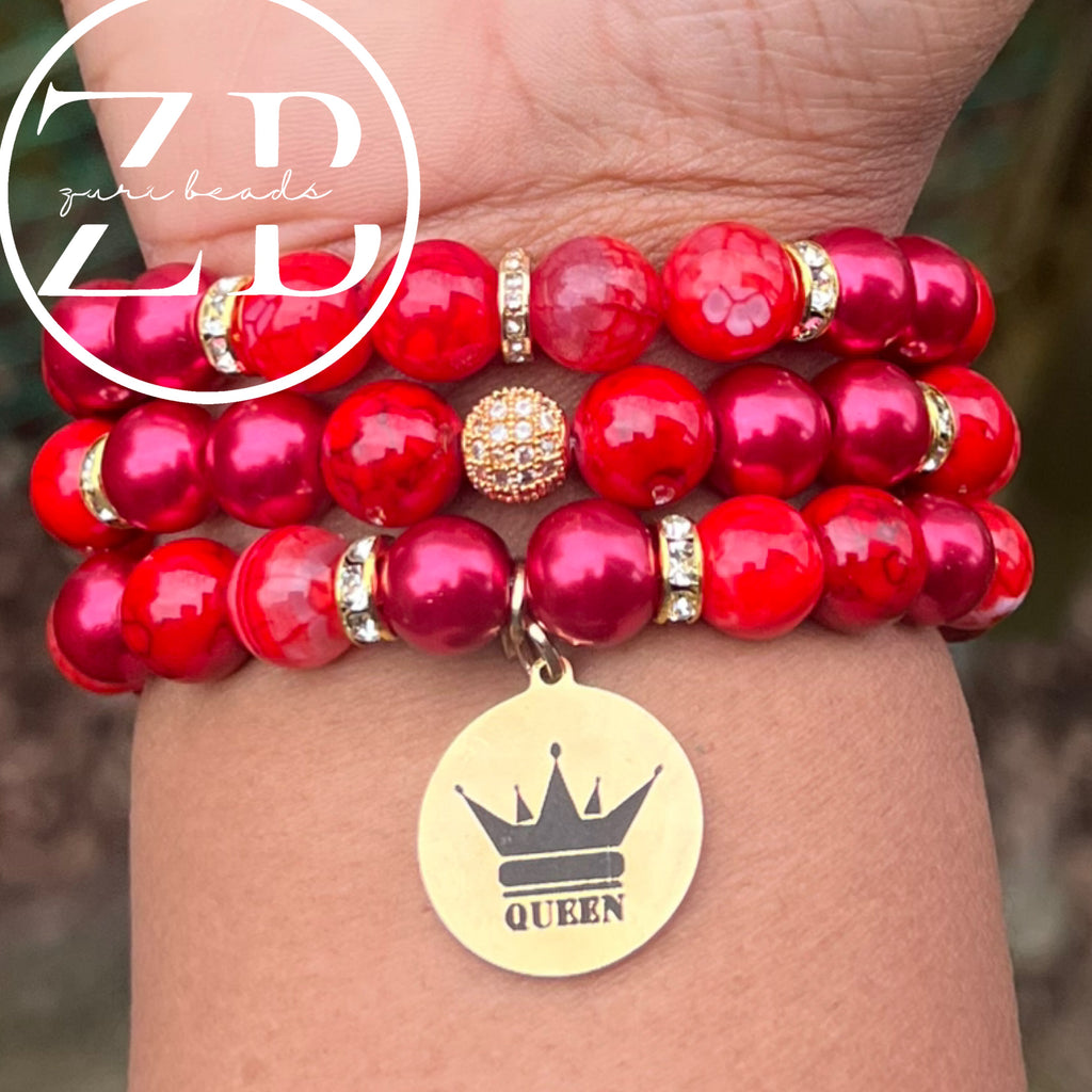 Queen (red and gold)