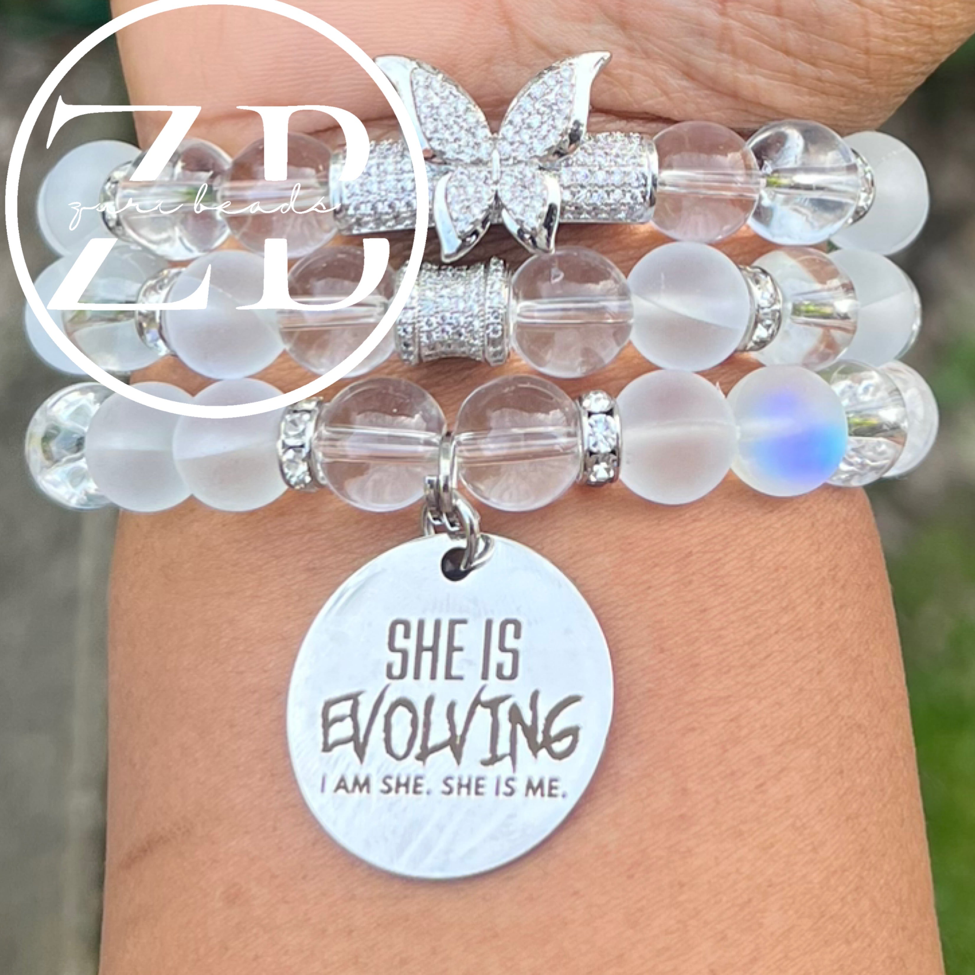 She is evolving (clear)