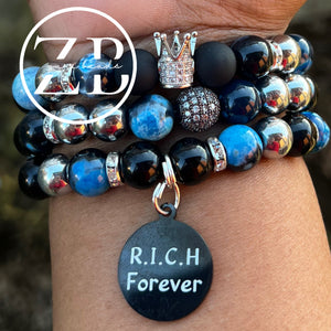 Rich forever/blue